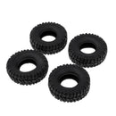 4Pcs Rubber Soft Tires for WPL B-1/B-16/C-14/B-24/C-24 RC Car Truck Vehicle