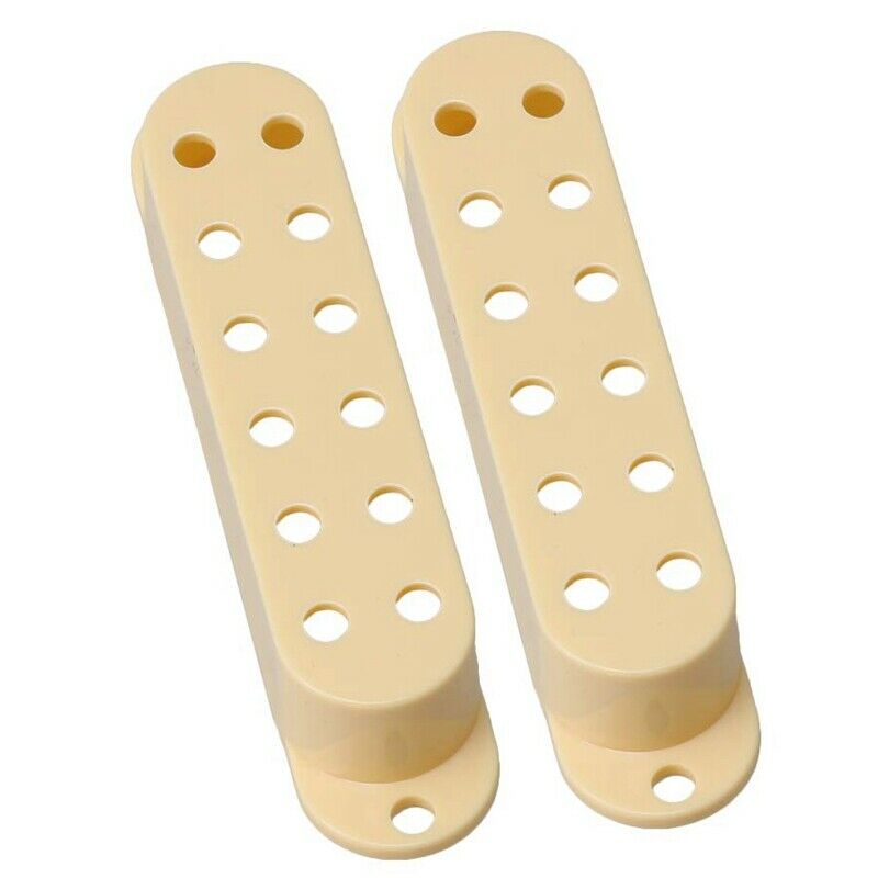 3 Pcs Plastic Electric Guitar Single Coil Pickup Cover Diy For Guitar