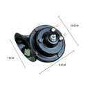 Double Universal Train Loud Air Electric Horn 12V Waterproof Horns for Boats