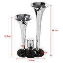 Super Loud Air Horn Dual Trumpet Truck 12V Train Truck Car Kit Compressor 1 U6G9