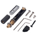 Zinc Ally 5 Strings Electric Bass Bridge w/ Screws Wrench Set Black