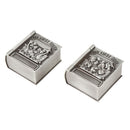 Metal Baby First Curl And First Tooth Box Container Cute Kids Keepsake Gift
