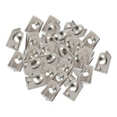 50x Thread Tee Nut Spring for 30/40 Series Standard Extrusion Slot M4-M8 M5