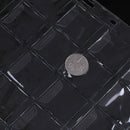 1 Sheet 30 Pockets Plastic Coin Holders Storage Collection Money Album CaseFD