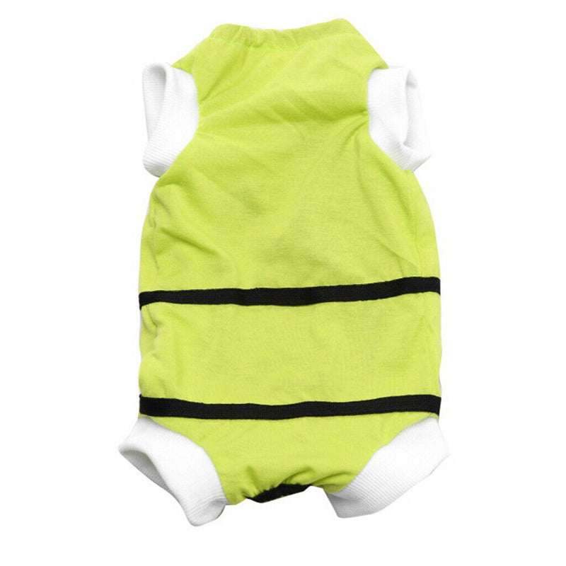 Dog Cat Puppy Clothing Warm Winter Coat Clothing for Dogs and Cats Green L