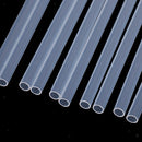 30 Pieces Reusable Hard Plastic Drinking Straws+3 Pieces Cleaning Brush Home