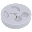 Cherry leaves Silicone Mold Fondant Mould Cake Decorating Tools Chocolate MoldBX
