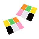 12Pcs 2mm EVA Foam Sheet 6 Mixed Colors Fly Tying Materials For Fly Fishing