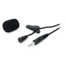 Portable Hands-free Mini Wired Clip-on Lapel Lavalier Microphone For PC Lap A1I4