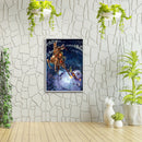 Snow House Elk Full Drill Diamond Painting DIY Mosaic Kit Rhinestone Craft A