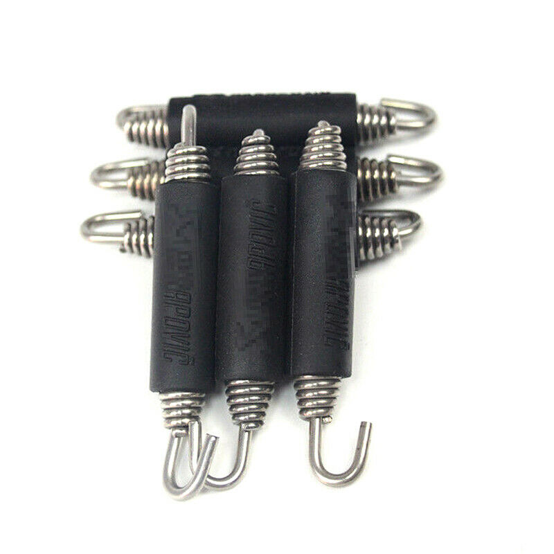 2PCS Motorcycle Exhaust Spring Hooks Modified 85mm Stainless Steel Univer OZ
