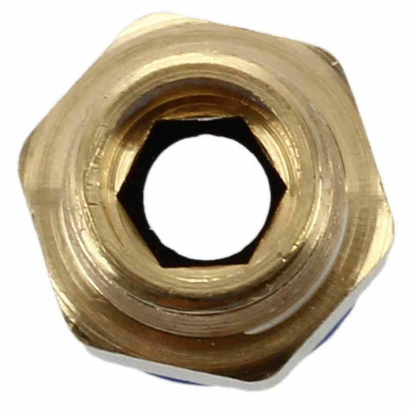 5 Pcs 1/8" PT Male Thread 6mm Push In Joint Pneumatic Connector Quick Fitti P1U4