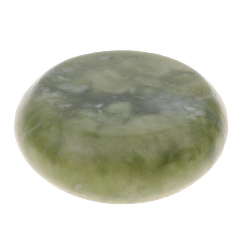 Natural Jade Green Hot Massage Stone Arms Legs Salon Beauty Spa Massage