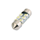 Car 6 SMD LED 3528 31mm Interior Dome Festoon Bulb Light Lamp White DC 12V