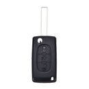 Flip Key 3 Buttons Remote Case Fob Shell For C4 Picasso CE0536 New LJ