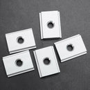 5Pcs M8 T-Track Slider Sliding Nut Aluminum Alloy T Slot Nut For Woodworkin
