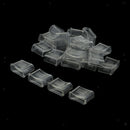 20 Pack PVC Clear Whistle Cover Referee Soccer Cushioned Mouth Grip Overgrip