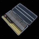 30x Nail Drill Bit Set Barrel Head Electric Drill Bits Coarse Grinding Tool B
