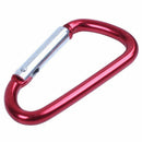 20PCS 2.5inch /6CM Aluminum D Ring Carabiner Clip,Lightweight Durable Small