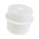 White Silicone Stoppers Plug Rubber Stoppers Plug Bung for Flask Test Tube