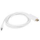 Mini White DisplayPort DP to HDMI Male Adapter Cable For MacBook Pro Air iM