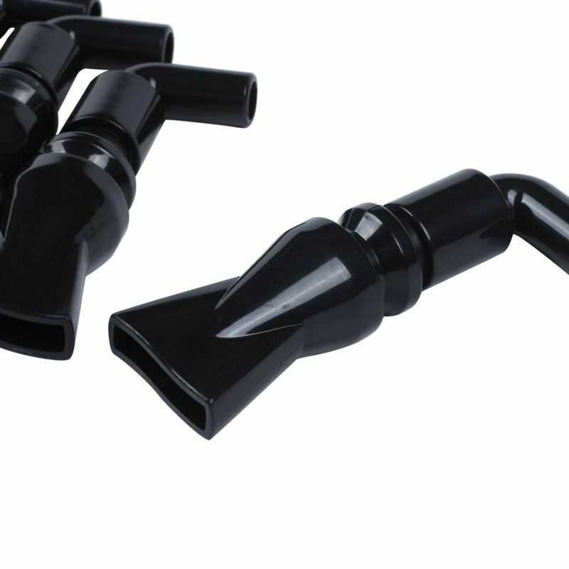 Aquarium Pump Duckbill Nozzle Water Outlet Return Pipe Fitting 5pcs