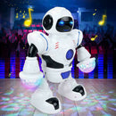 Toys for Boys Electric Walking Robot LED Lights Musical Cool Baby Kids Xmas Gi_