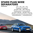 6x Billet Aluminum 7mm 8mm 9.5mm Ignition Spark Plug Wire Separators Dividers