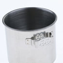 Stainless Steel Food Water Cup Feeder Feeding Dish For Parrot Bird Parakeet