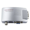VGA to BNC S-Video Converter Box Adapter Coaxial Video Out Z2M6