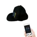 Luminous Glow Bluetooth LED Display Cap Editable for Club Stage Performance