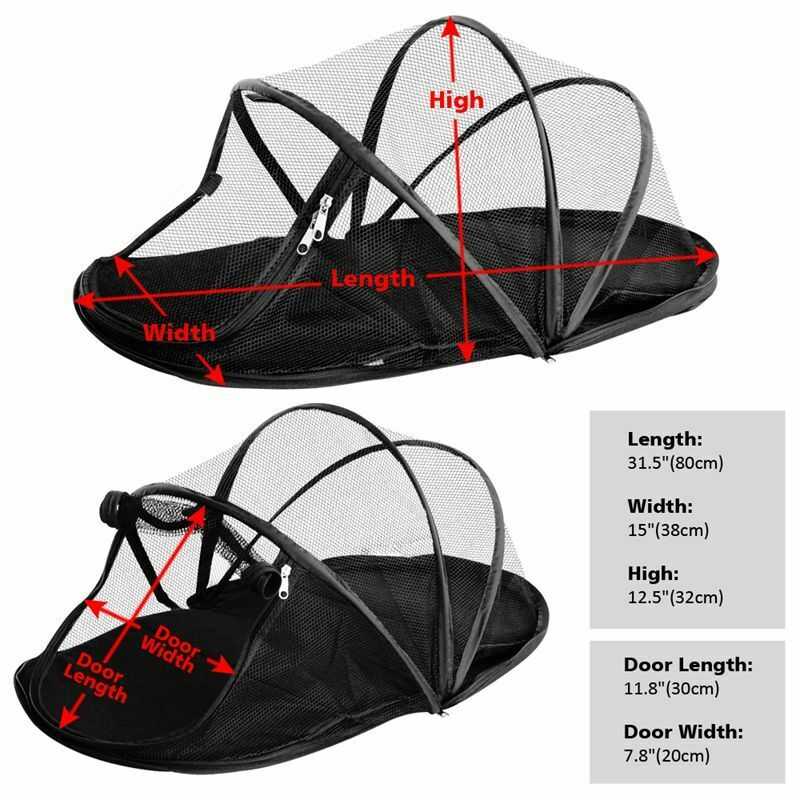 Pet Fun House Cat Dog Playpen Feline Funhouse Portable Exercise Tent with C O9U8