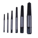 6pcs Screw Extractors Damaged Rusted Stripped Broken Screws Removal Tool