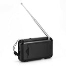 Portable Mini Stereo Lcd Display Fm/Am Radio Usb Tf Card Music Player Recha