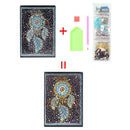 DIY Dream Catcher Special Shaped Diamond Painting 60 Sheets A5 Notebook