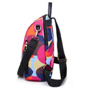Color Women Backpack Waterproof Oxford Fashion Cute Backpack Pack Cloth Lar