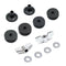 Drum Accessories Kit: Cymbal Felts, Cymbal Sleeves, Wing Nuts