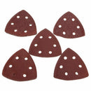 50Pcs Sanding Sheets Paper Mouse Sanding Sheets Detail Sander Pads 40 60 80 1 U9