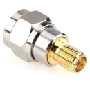 2pcs RF Coaxial Coax Adapter F Male to SMA Female Connector
