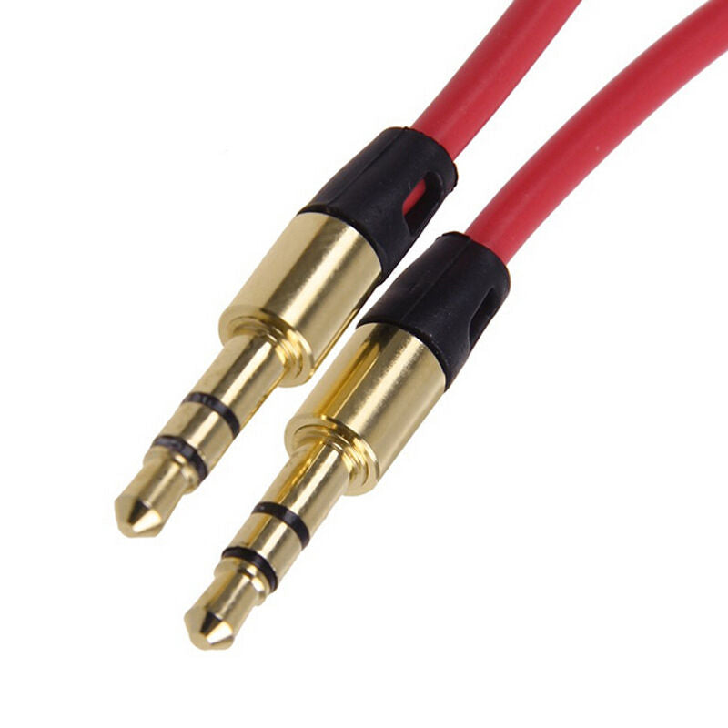 New 3.5mm Male to Male Aux Auxiliary Cord Stereo Audio Cable For PC iPod MP3 CAR