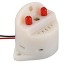 DC 6-24V 30mA 2 Wire Industrial Red LED Flash Alarm Buzzer Siren 90dB J8K1