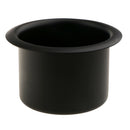 Marine Car Truck RV Cup Drink Holder Storage Base Black Aluminum Alloy Black