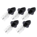 6 Pcs Professional Beer Faucet Brush Cap Plug Draft Tap Clean Brush