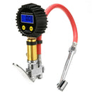 Car Truck 200 PSI Heavy Duty Air Line Handheld Tyre Inflator w/Pressure Gauge