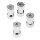 4 Pieces 1/4 inch to 3/8 inch Metal Female Threaded Screw Adapter for Tripod