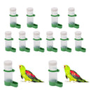10PCS Parrots Cockatiel Bird Feeder Kettle Automatic Food Dispenser Unloader