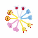 10x Cute Animal Fruit Forks Dessert Fork Toothpick Kids Tableware Food Picks ME