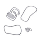 4pcs Beach Slippers Metal Cutting Dies DIY Scrapbook Emboss Stencils Crafts A