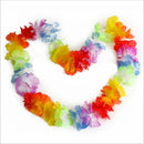 Lots 12X Hawaiian Lei Leis Flower Necklace Garland For Tropical Beach Party UK