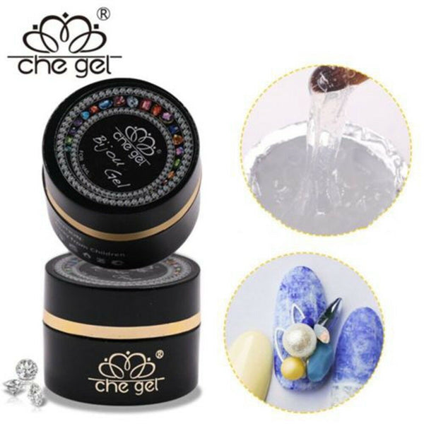 Nail Art Rhinestones Gel Glue DIY UV Adhesives Sticky for Crystal Gems ,Diamond
